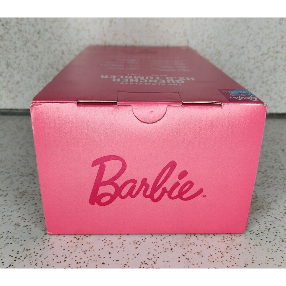 Barbie x Stanley Icon Tumbler 40 oz Quencher Brand New Limited Edition IN HAND - Picture 6 of 6